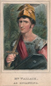 Mr Wallack, als Rugantino, ca. 1820 door Thomas Wright