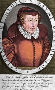 Catherine de Medici, koningin van Hendrik II van Frankrijk