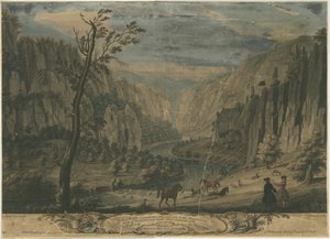 Dovedale - Acht Uitzichten door Thomas of Derby Smith
