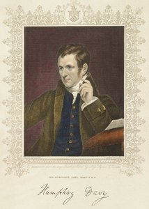 Humphry Davy, Britse chemicus en uitvinder, 1801