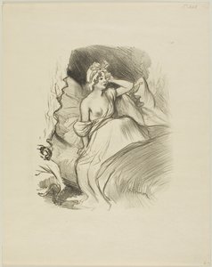 Rozetje door Théophile Alexandre Pierre Steinlen