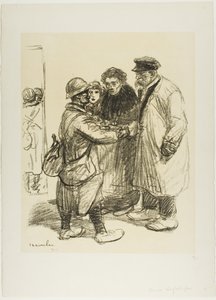 Je raakt er niet aan gewend door Théophile Alexandre Pierre Steinlen