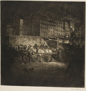 De vuilniswagen