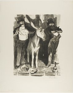 Aan de kiezers door Théophile Alexandre Pierre Steinlen