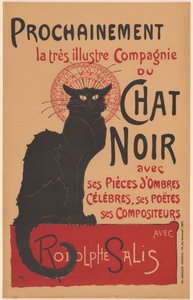 Prochainement la très illustre Compagnie du Chat Noir Poster voor de Compagnie