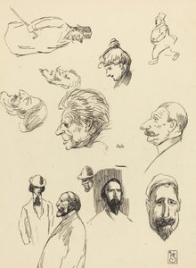 Studies van Figuren en Hoofden