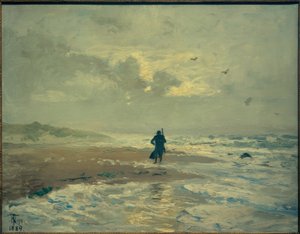 Strandzicht. Grenen bij Skagen
