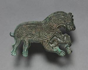 Wolf die een Man Aanvalt, 400-300 v.Chr.