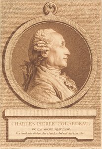 Charles Pierre Colardeau door Thérèse Éléonore Lingée after Louis Rolland Trinquesse