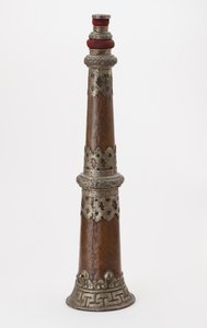 Paar telescopische rituele hoorns (dung-chen)
