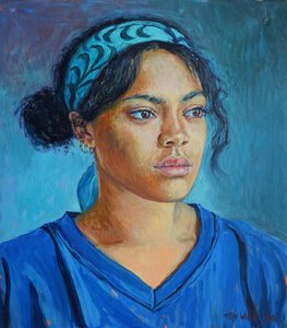 Meisje in Blauw
