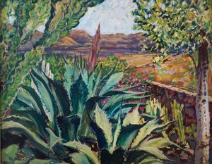Lanzarote landschap, 2023 door Tilly Willis