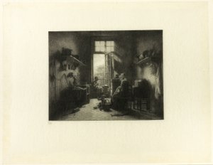 Interieur van een Keuken door Timothy Cole