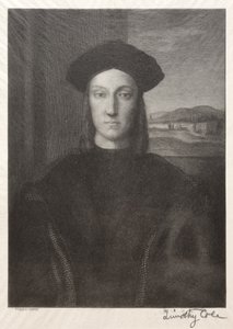 Oude Italiaanse meesters: Guidobaldo di Montefeltro, hertog van Urbino, 1888-1892 door Timothy Cole