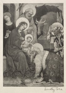 Oude Italiaanse Meesters: De Aanbidding der Wijzen, 1887 door Timothy Cole