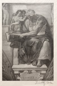 Oude Italiaanse Meesters: De Cumaeense Sibylle, 1888-1892 door Timothy Cole