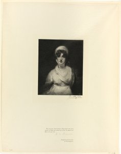 Portret van mevrouw Siddons, uit Oude Engelse Meesters