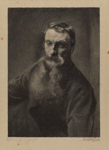 Portret van Rodin door Timothy Cole