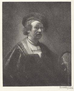 Rembrandt door Timothy Cole after Rembrandt van Rijn