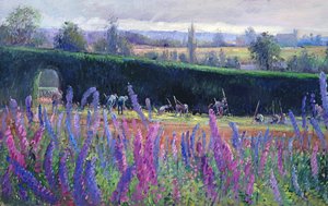 Wieden tegen de heg, 1991 door Timothy Easton