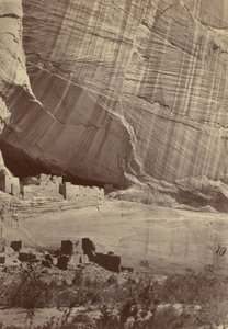 Oude Ruïnes in de Caňon de Chelle, New Mexico