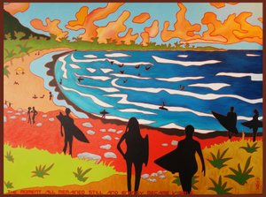 Dulan strand surfers