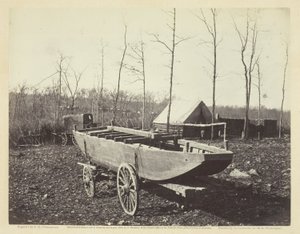 Pontonboot, Brandy Station, Virginia