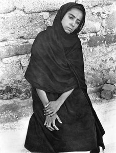 Elisa, Mexico-Stad, 1924 door Tina Modotti