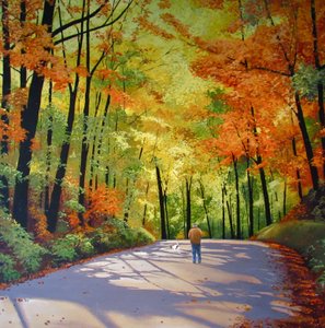 Samen lopen, 2017 (acryl op doek)