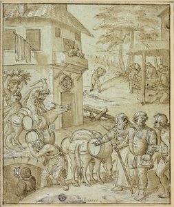 Wijnoogst door Tintoretto