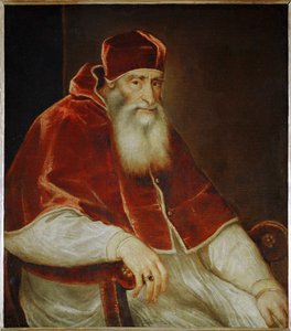 Paus Paulus III Farnese ... (schilderij op doek)