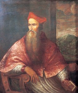 Portret van Pietro Bembo door Titian (c.1488 1576)
