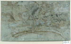 Slag door Titian (c.1488 1576)