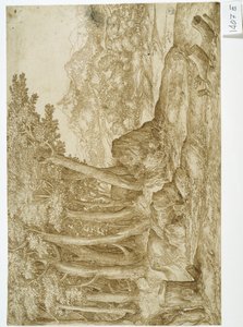 Landschap door Titian (c.1488 1576)