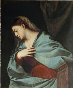 Polyptych Averoldi: De Aankondiging van de Maagd