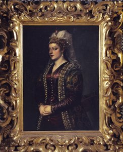 Portret van Caterina Coronaro 1542