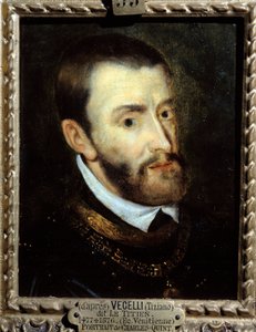 Portret van keizer Karel V (1500-1558)