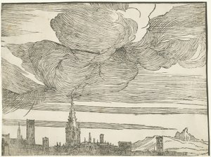 De onderdompeling van het leger van de Farao in de Rode Zee door Titian