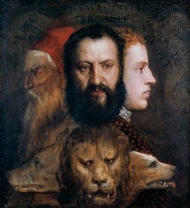 Allegorie van Voorzichtigheid door Tiziano Vecelli