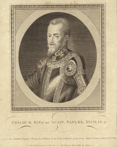 Koning Filips II van Spanje