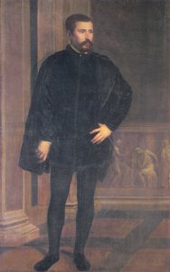 Portret van Diego Hurtado de Mendoza (1503-75), Spaanse politicus