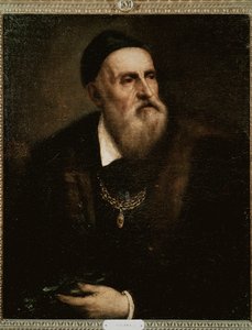 Zelfportret door Tiziano Vecelli