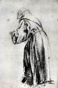 Studie voor de St Bernardino in het Votiefbeeld van Doge Gritti, ca. 1535, 1937