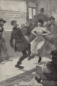 Ze danst met een zekere ruwe gratie