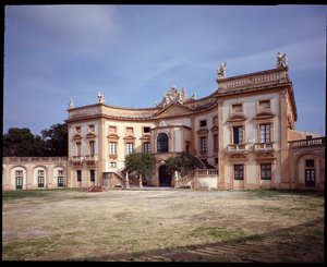Buitenaanzicht van Villa Valguarnera