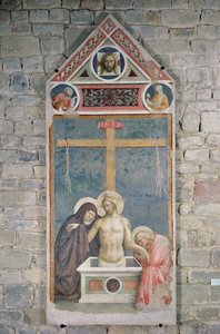 Pieta door Tommaso Masolino da Panicale