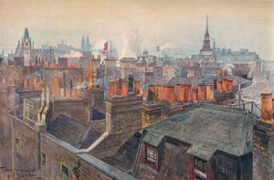 Londense Daken, 1901 door Tony Grubhofer