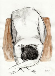 Expressieve figuurstudie