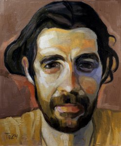 Expressief mannelijk portret door Tore Bahnson