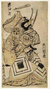 Nakamura Nakazō I en Ichikawa Danjūrō IV. Torii Kiyomitsu I